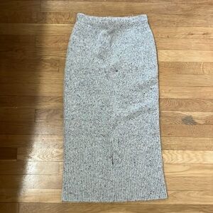 JCrew Alpaca sweater skirt